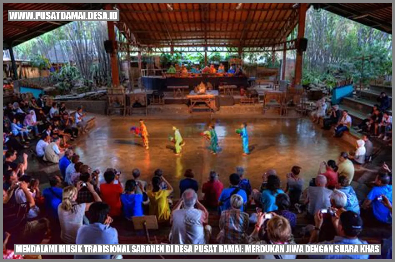 Mendalami Musik Tradisional Saronen di Desa Pusat Damai: Merdukan Jiwa dengan Suara Khas