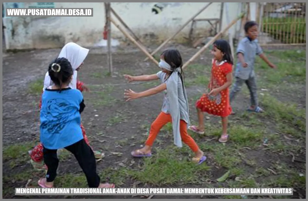 Permainan Tradisional Anak-anak di Desa Pusat Damai